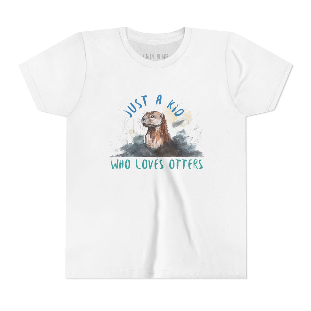 Just a Kid Who Loves Otters - Youth T-Shirt
