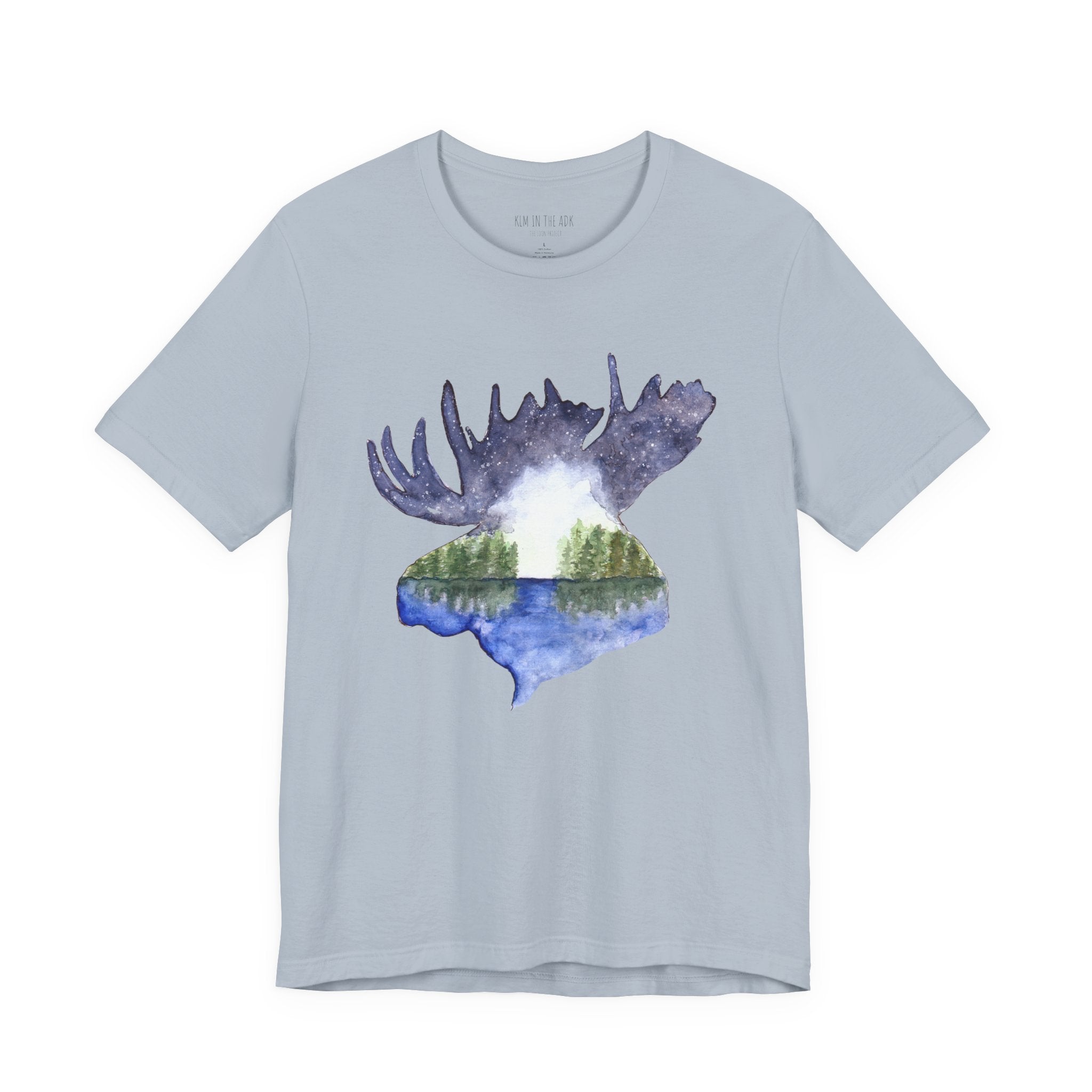 Moose Night Sky - Unisex T-Shirt