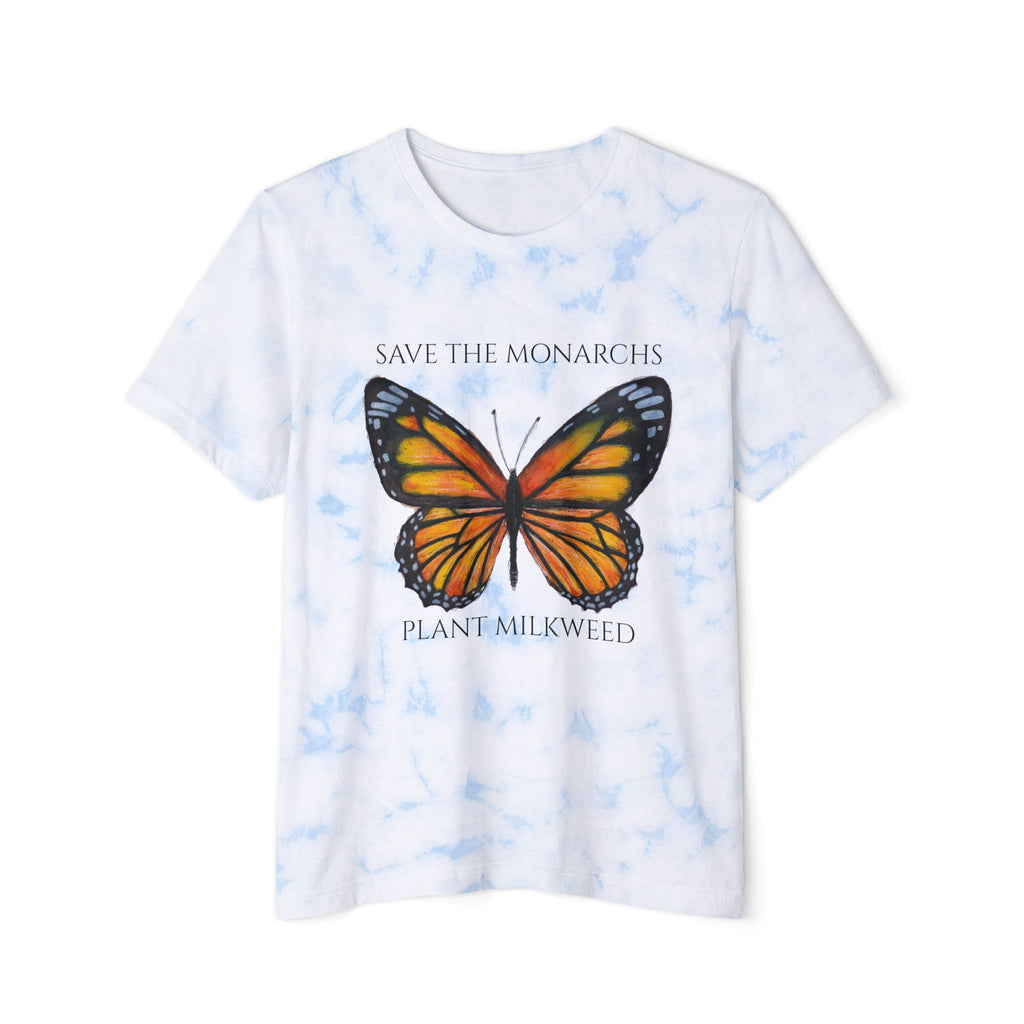 Monarch Butterfly Tie-Dyed Unisex T-Shirt
