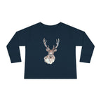Whimsical Forest Friends Toddler Long Sleeve Tee, Cute Kids Shirt, Toddler Graphic Tee, Gift for Little Ones, Animal Lover Shirt