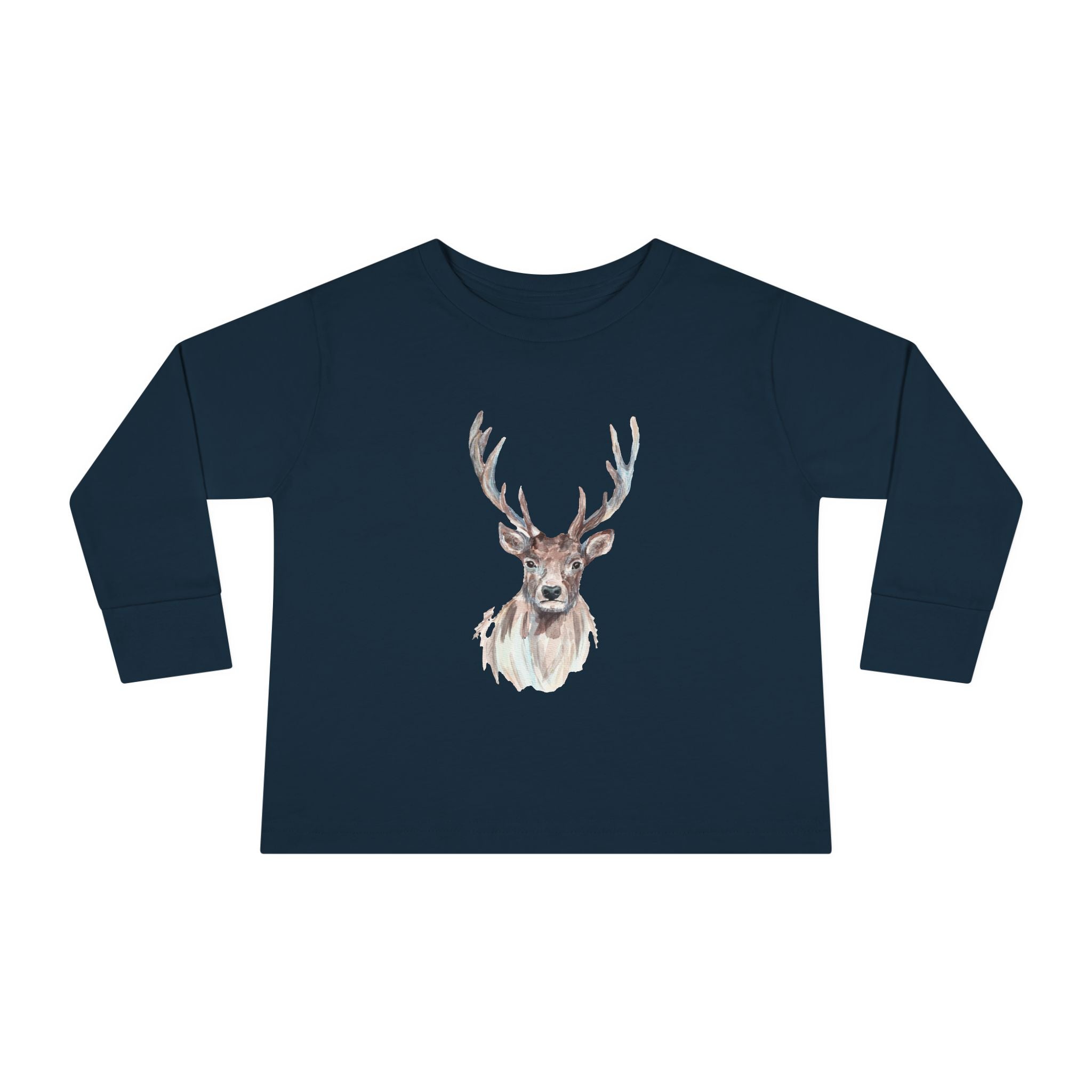 Whimsical Forest Friends Toddler Long Sleeve Tee, Cute Kids Shirt, Toddler Graphic Tee, Gift for Little Ones, Animal Lover Shirt