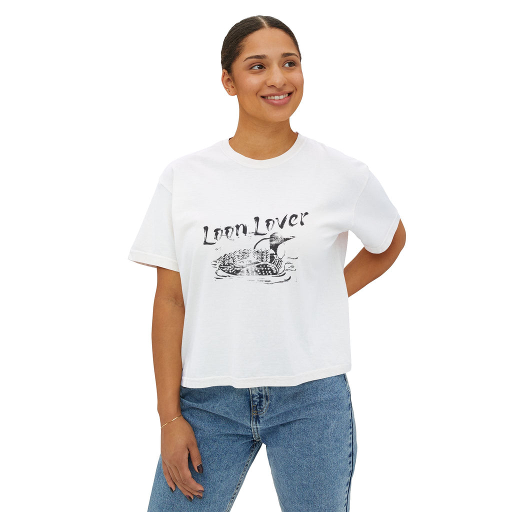 Loon Lover Women's Boxy Tee