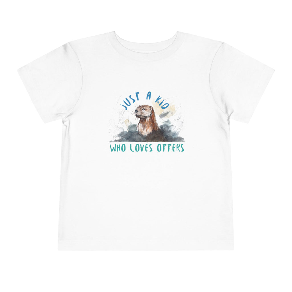 Just a Kid Who Loves Otters - Toddler T-Shirt