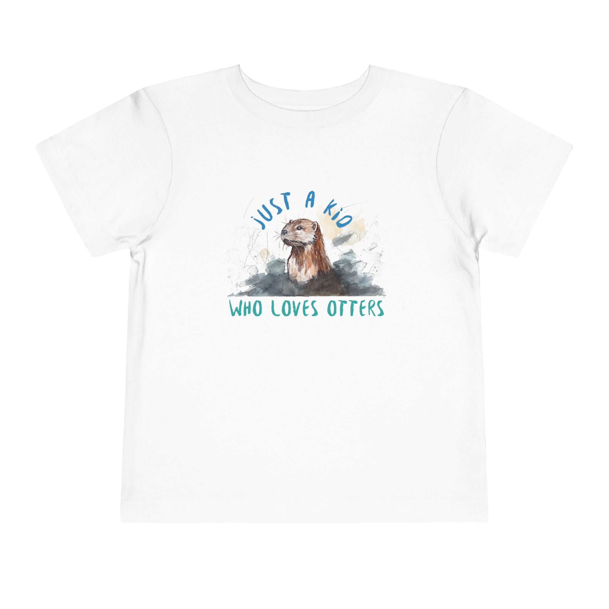 Just a Kid Who Loves Otters - Toddler T-Shirt
