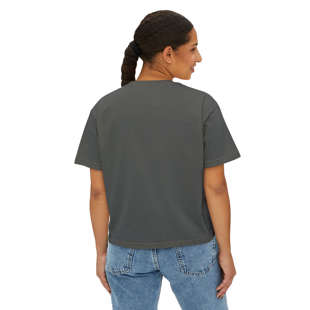 Elk Drinking a Beer - Women's Boxy Tee