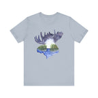 Moose Night Sky - Unisex T-Shirt