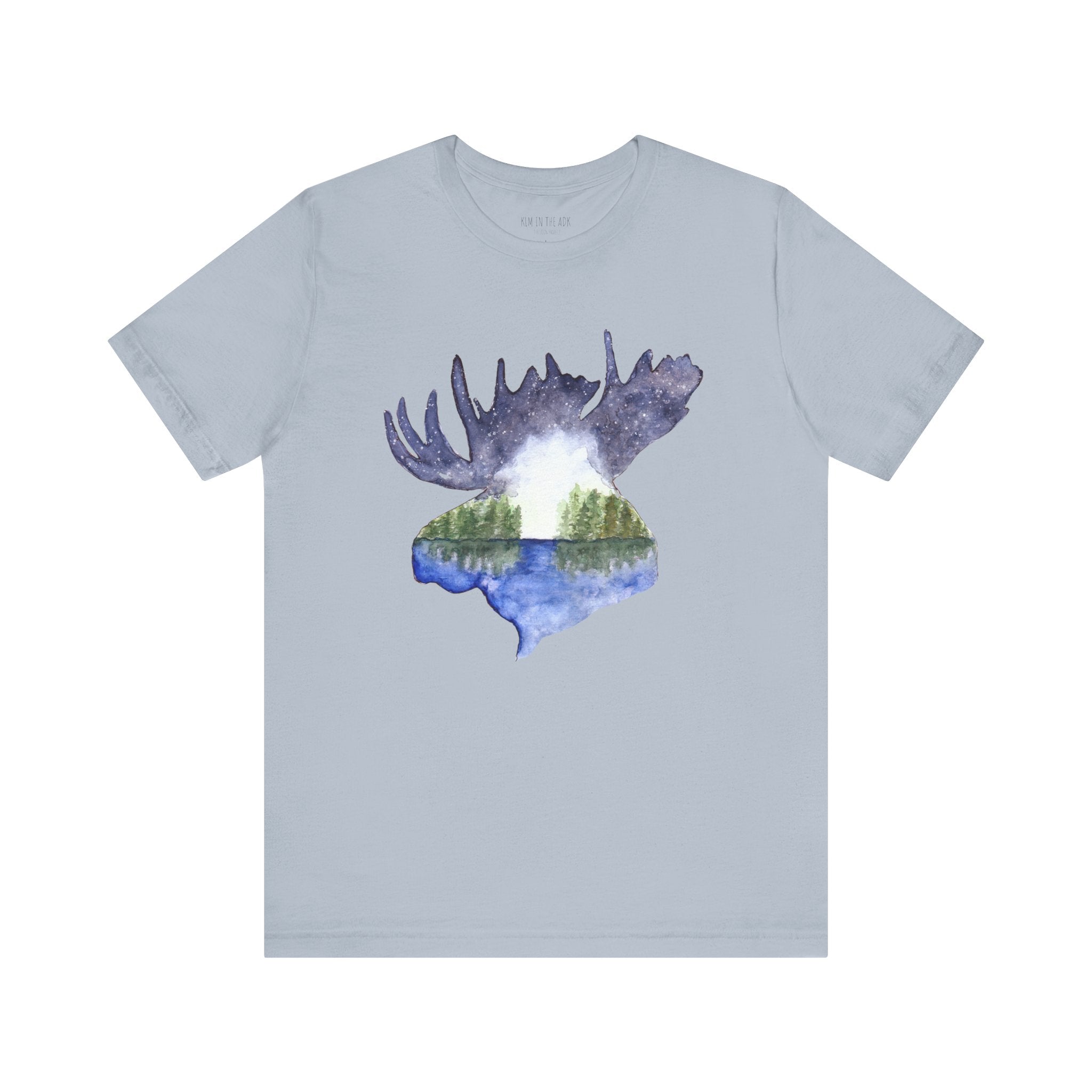 Moose Night Sky - Unisex T-Shirt