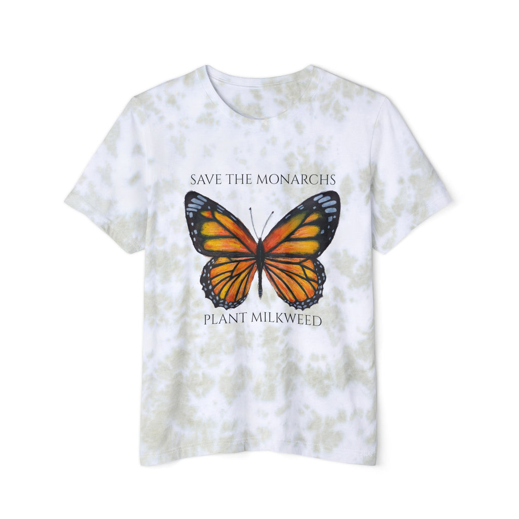 Monarch Butterfly Tie-Dyed Unisex T-Shirt