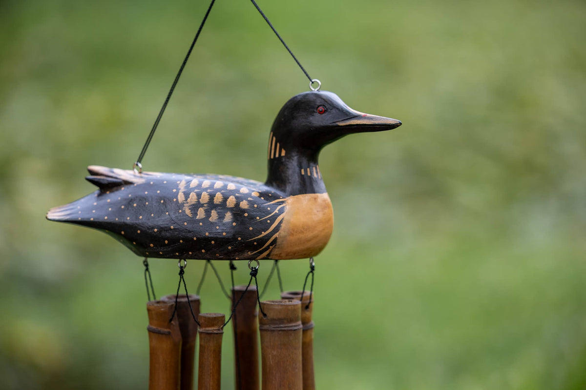 Loon Bamboo Wind Chime