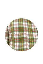 Frayed Hem Plaid Oversized Flanne