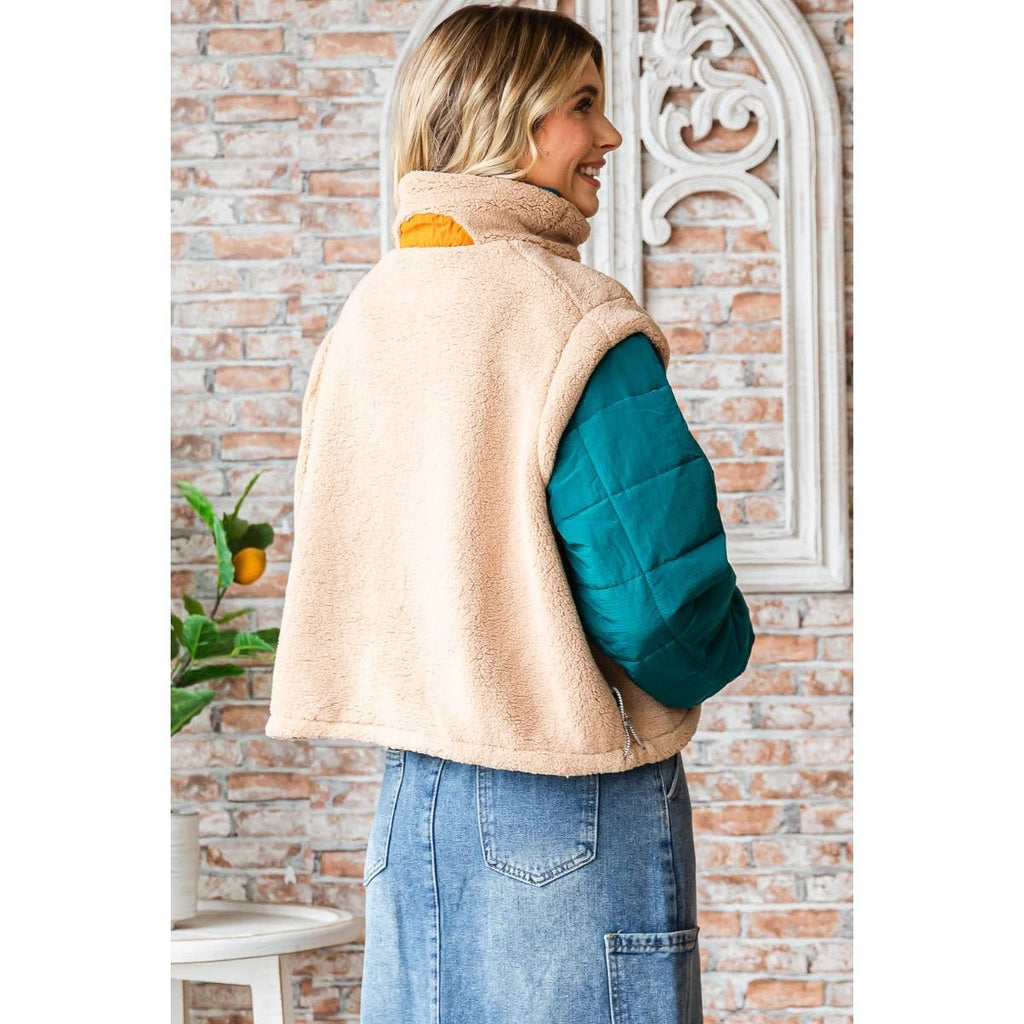 The Campfire Sherpa Pullover