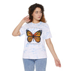 Monarch Butterfly Tie-Dyed Unisex T-Shirt