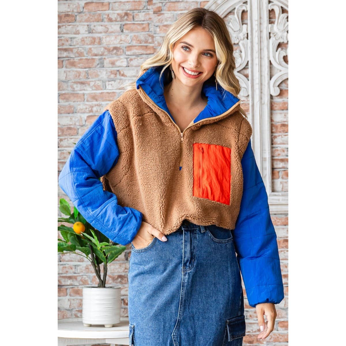 The Campfire Sherpa Pullover