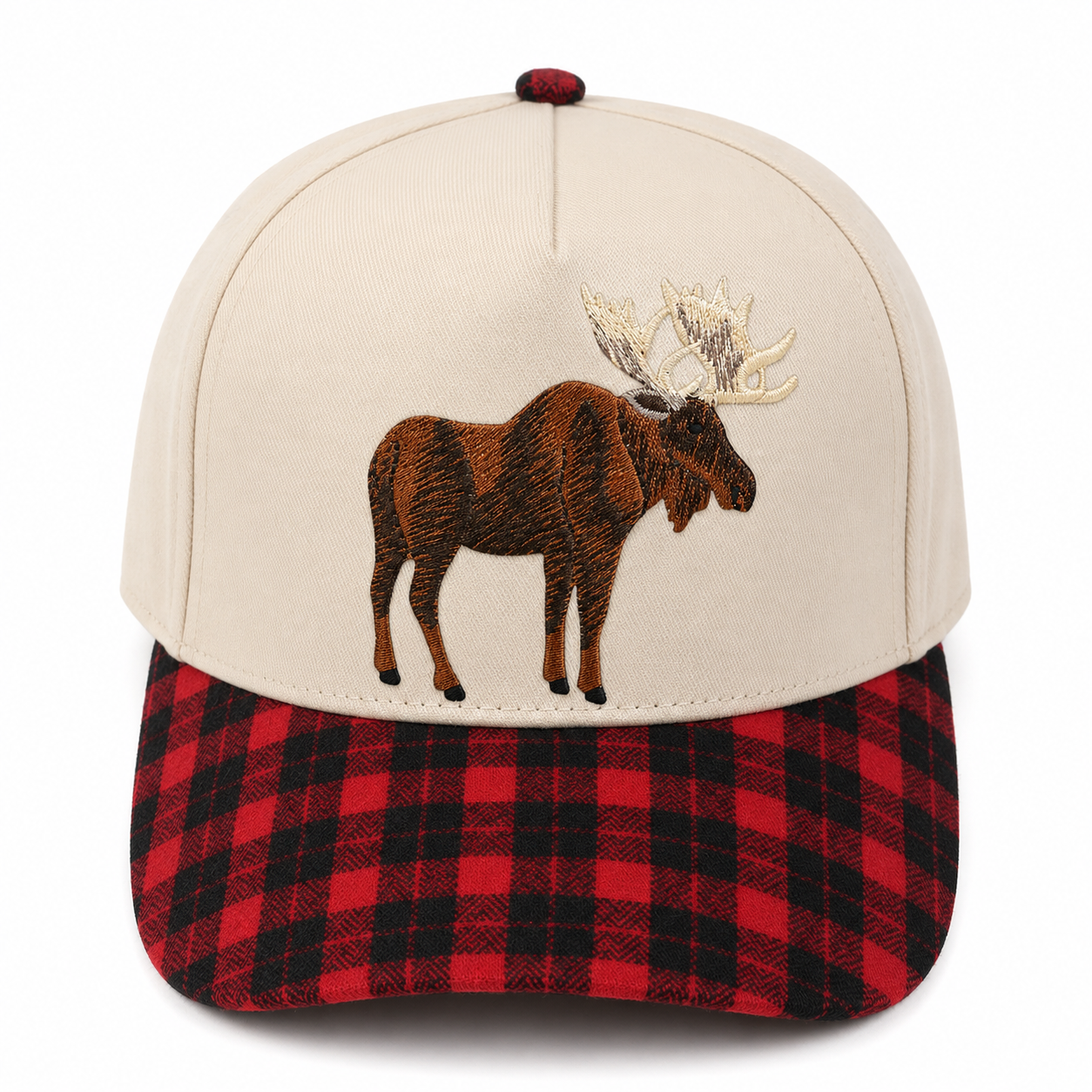Wild Moose Plaid Hat