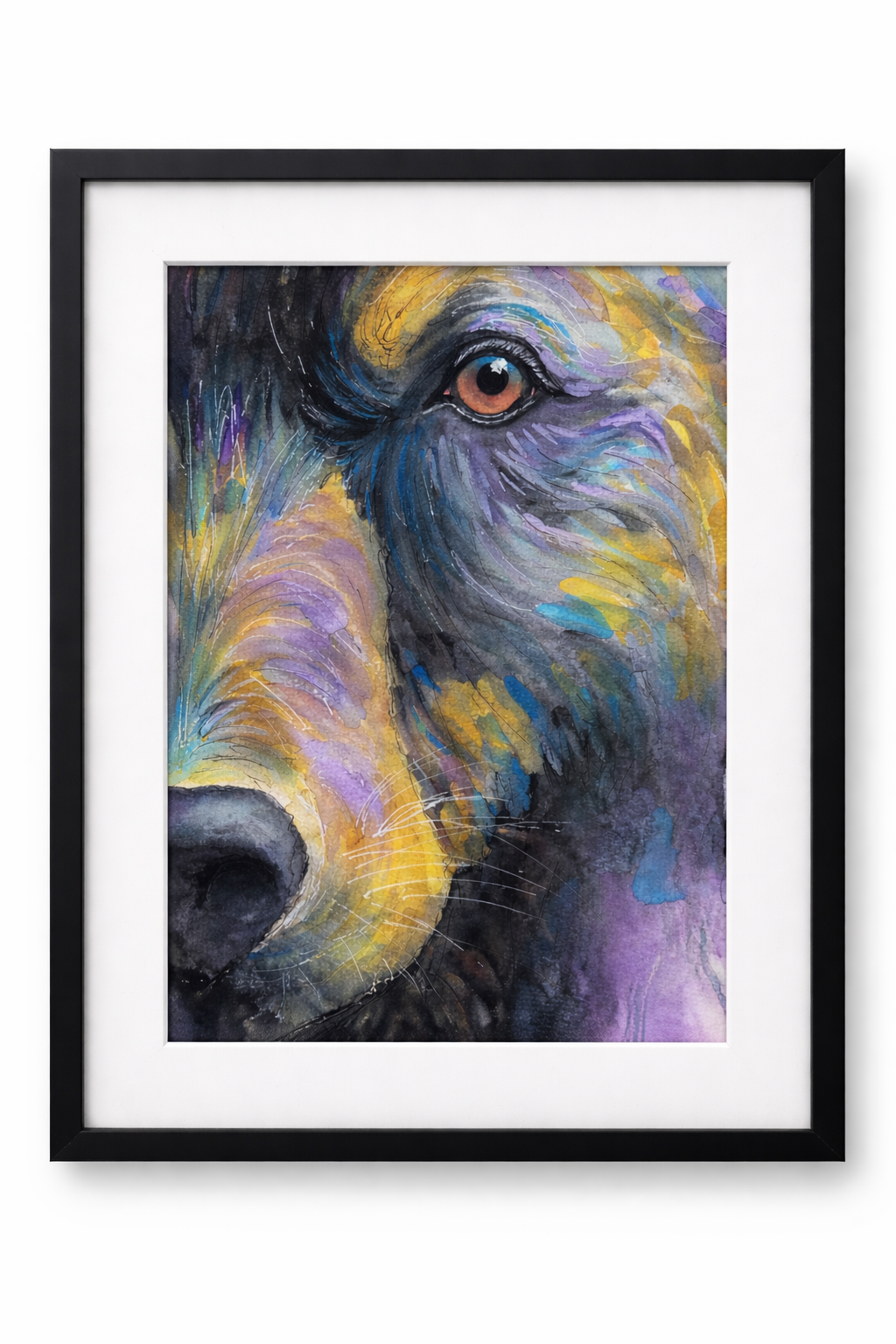 Spirit Bear — Original Watercolor | Strength in Color