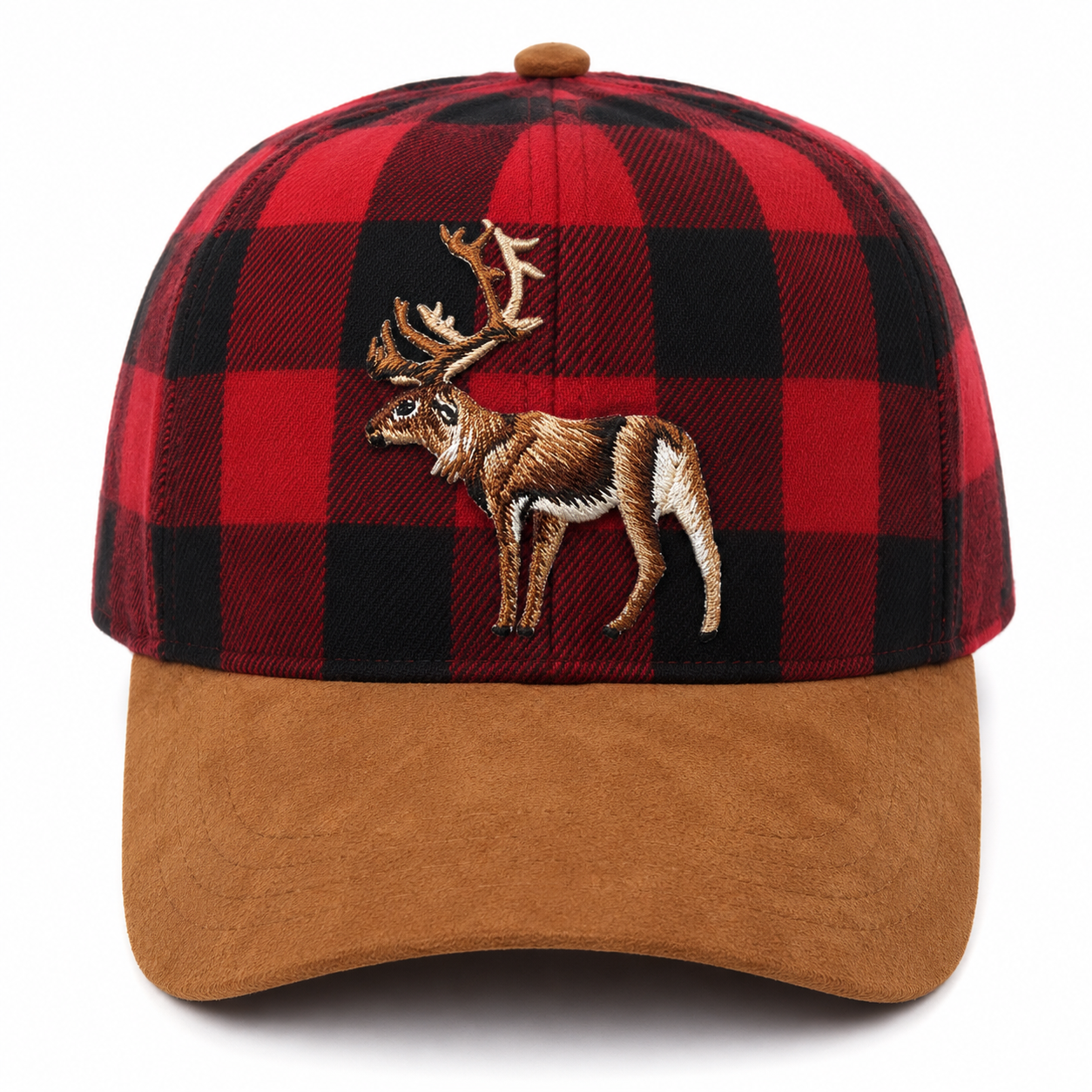 Wild Elk Plaid Hat