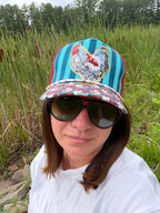 Sequin Rooster Trucker Hat