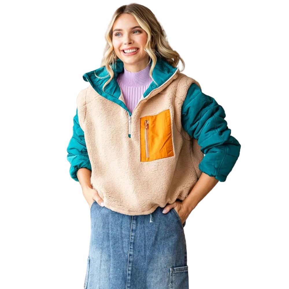 The Campfire Sherpa Pullover