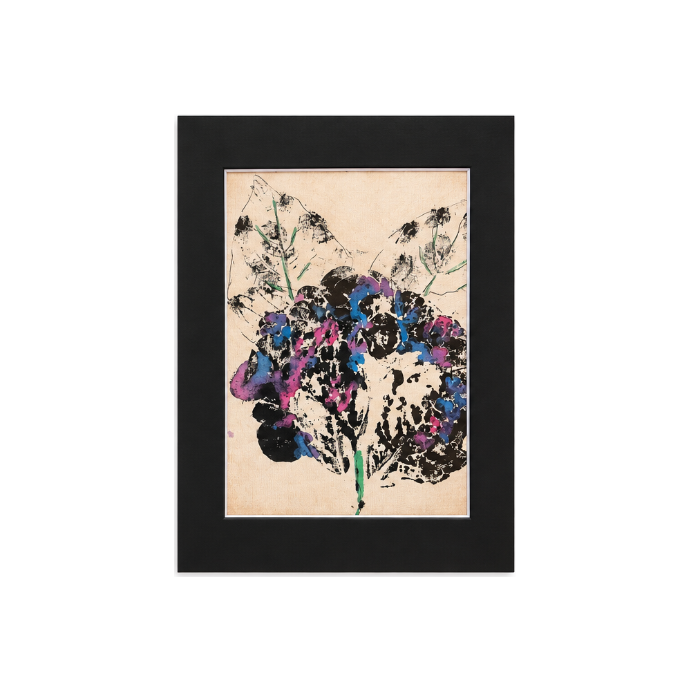 Painted Hydrangea — 6×8 Art Print