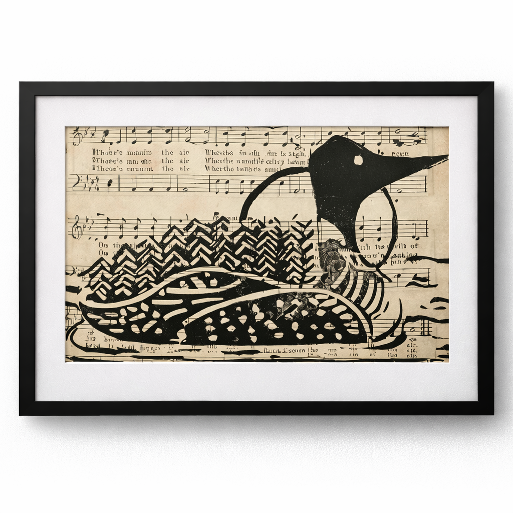 Loon & Song - Print
